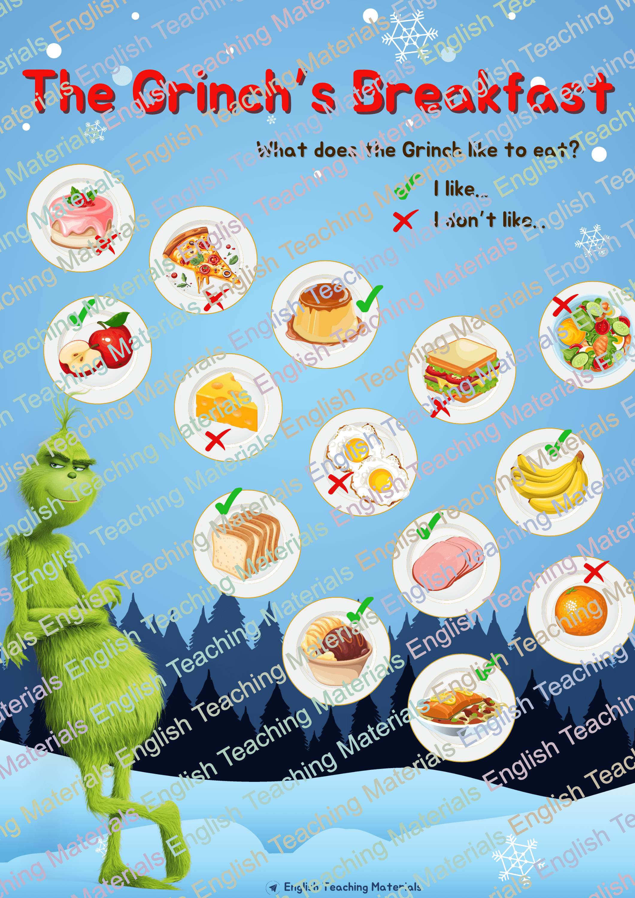 The Grinch Worksheets Pack 6